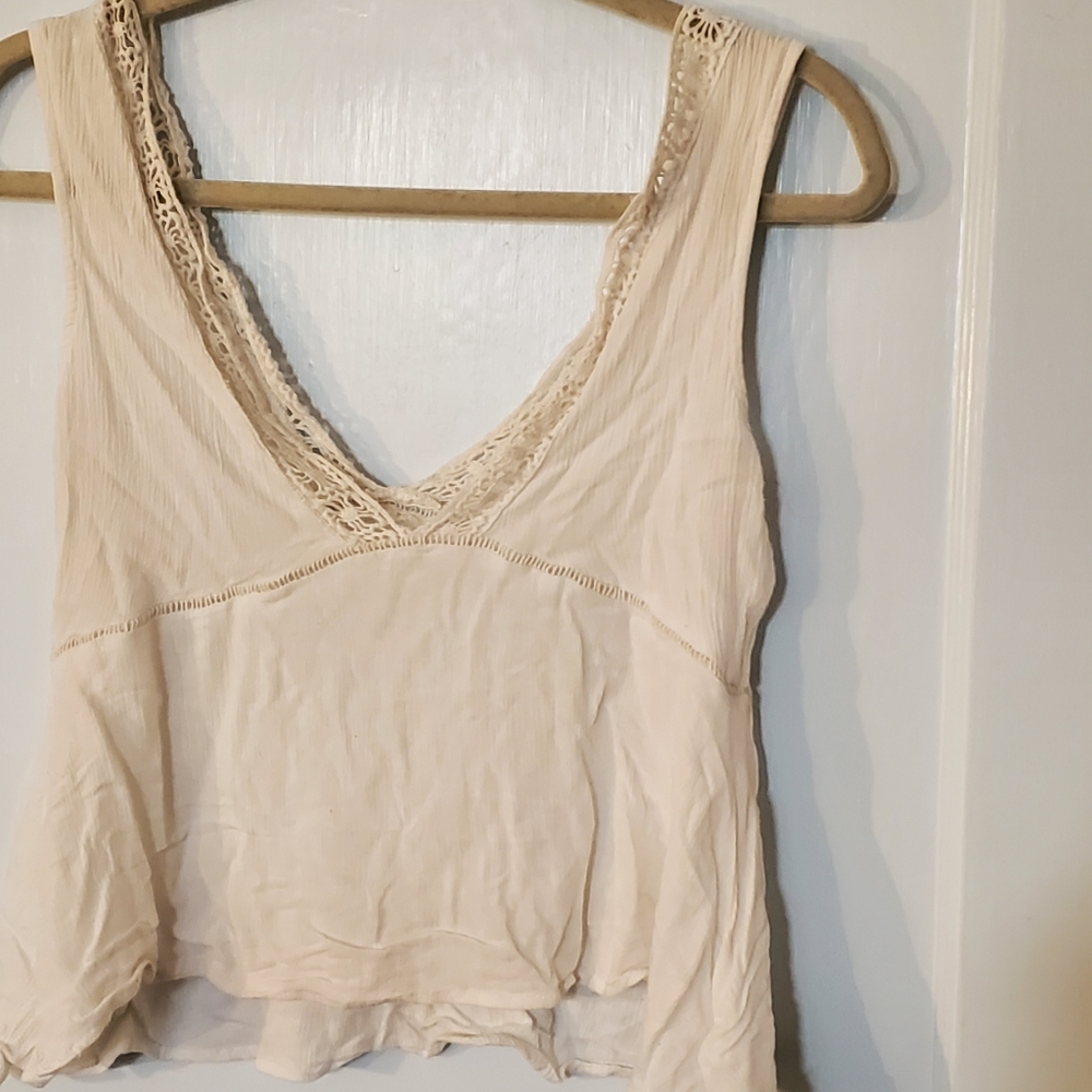 Pretty Vintage Crocheted Tank Top